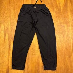 Russell Athletic Black Vintage Y2K Sweat Pants Joggers Men's L Gym Training Run